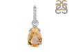 Citrine & White Topaz Pendant CIT-RP-76.