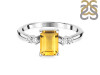 Citrine & White Topaz Ring CIT-RR-139.
