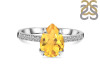 Citrine & White Topaz Ring CIT-RR-344A.