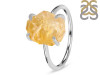 Citrine Raw Crystal Ring CIT-RR-347.