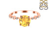 Citrine & White Topaz Ring CIT-RR-426.