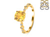 Citrine & White Topaz Ring CIT-RR-426.