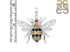 Silver Bee Pendant RDP-159.