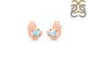 Close Out Larimar Stud Earring  LAR-CO-RDE-1273.