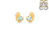 Close Out Larimar Stud Earring  LAR-CO-RDE-1273.