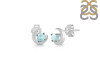 Close Out Larimar Stud Earring  LAR-CO-RDE-1273.