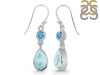Close Out Larimar & Blue Topaz Earring LAR-CO-RDE-773.