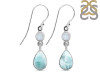 Close Out Larimar & Moonstone Earring LAR-CO-RDE-801.