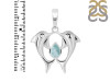 Close Out Larimar Pendant LAR-CO-RDP-149.