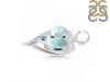 Close Out Larimar & Blue Topaz Pendant LAR-CO-RDP-154.