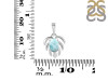 Close Out Larimar Pendant LAR-CO-RDP-208.