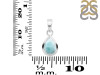 Close Out Larimar Pendant LAR-CO-RDP-942.