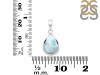 Close Out Larimar Pendant LAR-CO-RDP-946.