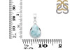 Close Out Larimar Pendant LAR-CO-RDP-947.