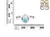 Close Out Larimar Ring LAR-CO-RDR-4011.