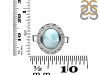 Close Out Larimar Ring LAR-CO-RDR-89.
