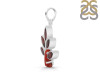 Red Coral/Garnet Pendant-2SP COR-1-106
