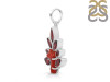 Red Coral/Garnet Pendant-2SP COR-1-108