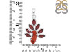 Red Coral/Garnet Pendant-2SP COR-1-114