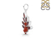 Red Coral/Garnet Pendant-2SP COR-1-114
