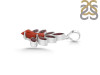 Red Coral/Garnet Pendant-2SP COR-1-114