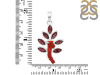 Red Coral/Garnet Pendant-2SP COR-1-115