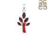 Red Coral/Garnet Pendant-2SP COR-1-120
