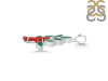 Red Coral/Green Onyx Pendant-2SP COR-1-138