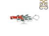 Red Coral/Green Onyx Pendant-2SP COR-1-156