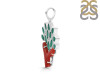 Red Coral/Green Onyx Pendant-2SP COR-1-169