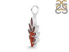 Red Coral/Garnet Pendant-2SP COR-1-78