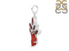 Red Coral/Garnet Pendant-2SP COR-1-79