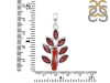 Red Coral/Garnet Pendant-2SP COR-1-80