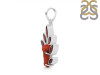 Red Coral/Garnet Pendant-2SP COR-1-91