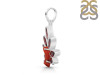 Red Coral/Garnet Pendant-2SP COR-1-92