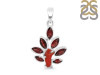 Red Coral/Garnet Pendant-2SP COR-1-94