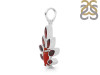 Red Coral/Garnet Pendant-2SP COR-1-94