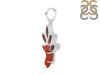 Red Coral/Garnet Pendant-2SP COR-1-95