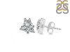 Crystal & White Topaz Stud Earring CST-RDE-1260.