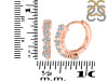 Crystal Hoop Hoop Earring CST-RDE-1473.