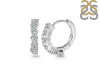 Crystal Hoop Hoop Earring CST-RDE-1473.