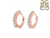 Crystal Hoop Hoop Earring CST-RDE-1473.