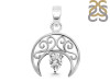 Crystal Crescent Moon Pendant CST-RDEP-890.