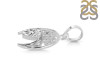 Crystal Crescent Moon Pendant CST-RDEP-890.