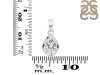 Crystal Quartz Pendant CST-RDP-468.