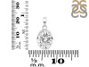 Crystal Quartz Pendant CST-RDP-471.