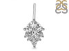 Crystal & White Topaz Pendant CST-RDP-729.