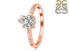 Crystal & White Topaz Ring CST-RDR-2303.