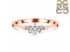 Crystal  & White Topaz Ring CST-RDR-2543.