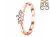 Crystal  & White Topaz Ring CST-RDR-2543.